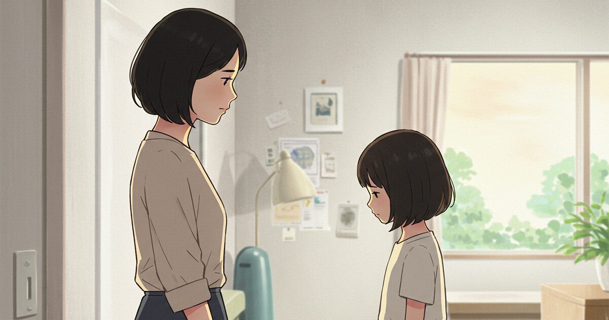 娘がいじめをしていました