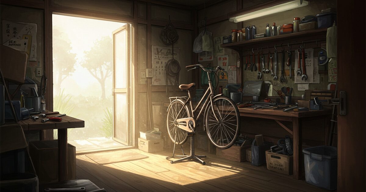 自転車屋さんの高橋くん